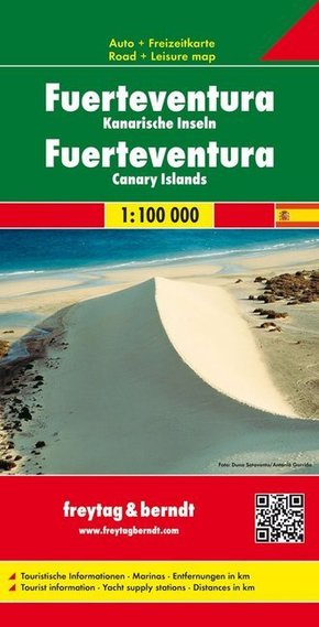 Freytag & Berndt Autokarte Fuerteventura - Kanarische Inseln, 1:100.000