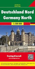 Freytag & Berndt Autokarte Deutschland Nord / Germany North