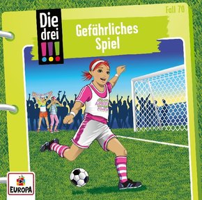 Die drei !!! 70: Gefährliches Spiel, 1 Audio-CD - Tl.70