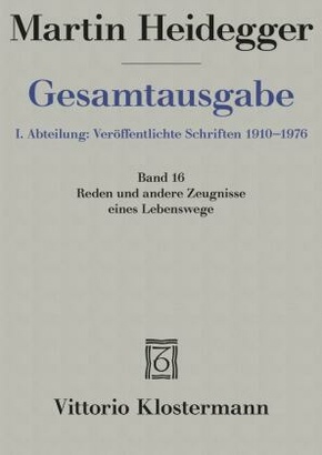 Reden und andere Zeugnisse eines Lebensweges 1910-1976