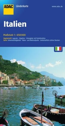 ADAC Länderkarte Italien 1:650.000