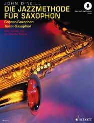 Die Jazzmethode für Saxophon (Sopran-/Tenor-Saxophon)