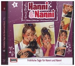 Hanni und Nanni - Fröhliche Tage für Hanni und Nanni, 1 Audio-CD
