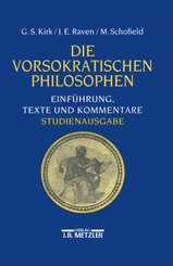 Die vorsokratischen Philosophen, Studienausgabe