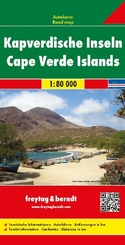 Freytag & Berndt Autokarte Kapverdische Inseln/ Cape Verde Islands / Cap-Vert / Cabo Verde / Capo Verde