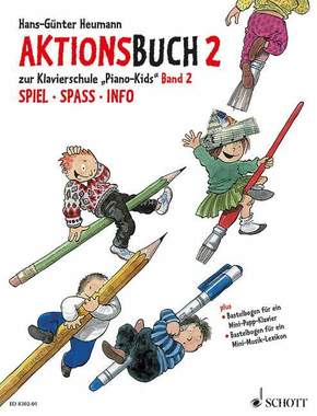 Piano Kids, Aktionsbuch - Bd.2