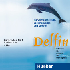 Delfin: Hörverstehen, 4 Audio-CDs - Tl.1