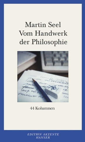 Vom Handwerk der Philosophie