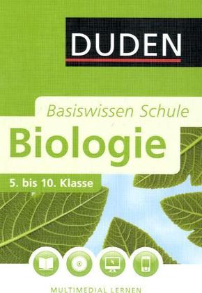 Duden Basiswissen Schule; Biologie 5. bis 10. Klasse, m. DVD-ROM