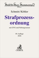 Strafprozessordnung. StPO
