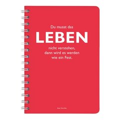 Ringbuch A5 Rilke, Leben