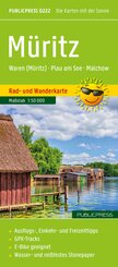 M&uuml;ritz, Rad- und Wanderkarte 1:50.000, Publicpress