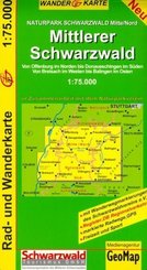 GeoMap Karte Mittlerer Schwarzwald