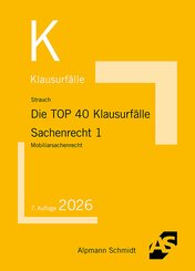 Die TOP 40 Klausurf&auml;lle Sachenrecht 1