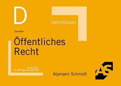 Definitionen &Ouml;ffentliches Recht