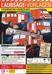 Laubs&auml;gevorlagen Feuerwehr-Fahrzeuge