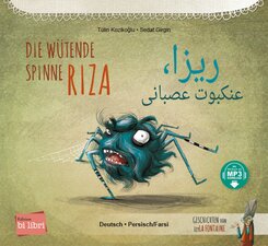 Die w&uuml;tende Spinne Riza (Deutsch-Persisch/Farsi)