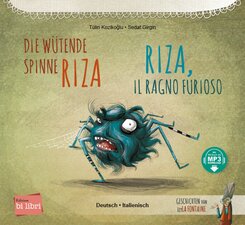 Die w&uuml;tende Spinne Riza (Deutsch-Italienisch)
