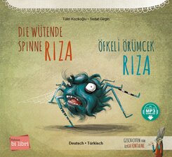 Die w&uuml;tende Spinne Riza (Deutsch-T&uuml;rkisch)