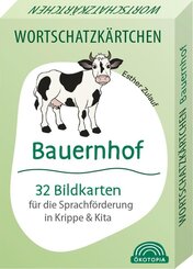 Wortschatzk&auml;rtchen: Bauernhof