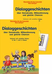 Kombipaket Dialoggeschichten &uuml;ber Demokratie, Mitbestimmung und gleiche Chancen