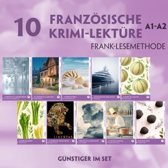 10 Franz&ouml;sische Krimi-Lekt&uuml;re A1-A2 (10 B&uuml;cher + Audio-Online), m. 1 Audio, m. 1 Audio