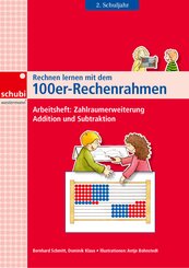 Rechnen lernen mit dem 100er-Rechenrahmen