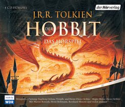 Der Hobbit, 4 Audio-CDs