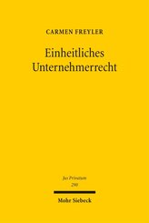 Einheitliches Unternehmerrecht