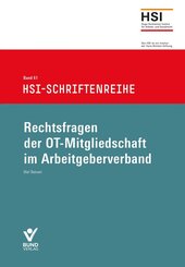 Rechtsfragen der OT-Mitgliedschaft im Arbeitgeberverband