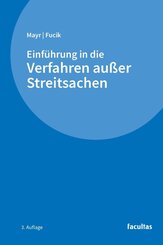 Einf&uuml;hrung in die Verfahren au&szlig;er Streitsachen
