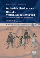 De iustitia distributiva - &Uuml;ber die Verteilungsgerechtigkeit