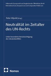 Neutralit&auml;t im Zeitalter des UN-Rechts