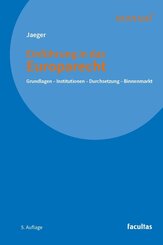 Einf&uuml;hrung in das Europarecht