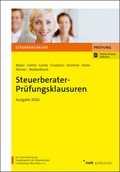 Steuerberater-Pr&uuml;fungsklausuren