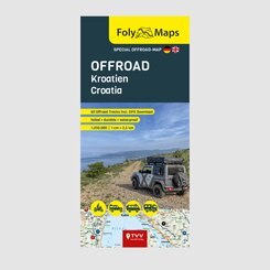 FolyMaps OFFROAD Kroatien 1:250 000
