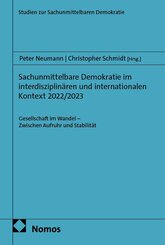 Sachunmittelbare Demokratie im interdisziplin&auml;ren und internationalen Kontext 2022/2023