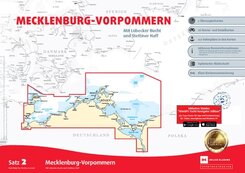 Sportbootkarten Satz 2: Mecklenburg-Vorpommern (Ausgabe 2026)