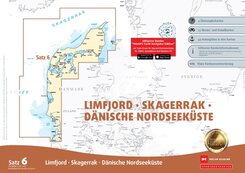Sportbootkarten Satz 6: Limfjord - Skagerrak - D&auml;nische Nordseek&uuml;ste (Ausgabe 2026/2027)