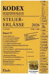 KODEX Steuer-Erl&auml;sse 2026, Band IV