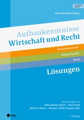 Aufbaukenntnisse Wirtschaft und Recht L&ouml;sungen (Print inkl. digitaler Ausgabe, Neuauflage 2026)