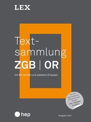 Textsammlung ZGB OR (Print inkl. digitaler Ausgabe, Neuauflage 2026)