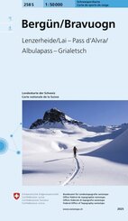 258S Berg&uuml;n/Bravuogn Schneesportkarte