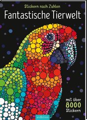 Stickern nach Zahlen - Fantastische Tierwelt