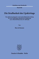 Die Strafbarkeit des Upskirtings