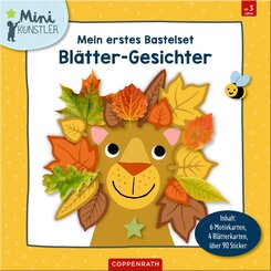 Mein erstes Bastelset - Bl&auml;tter-Gesichter