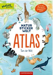 Natur-Stickerwelt - Atlas - Tiere der Welt