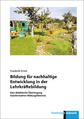 Bildung f&uuml;r nachhaltige Entwicklung in der Lehrkr&auml;ftebildung