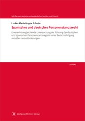 Spanisches und deutsches Personenstandsrecht