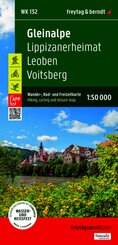freytag & berndt Wanderkarte Gleinalpe - Lipizzanerheimat - Leoben - Voitsberg 1:50.000